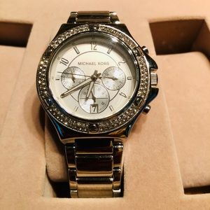Michael Kors Watch Woman Silver